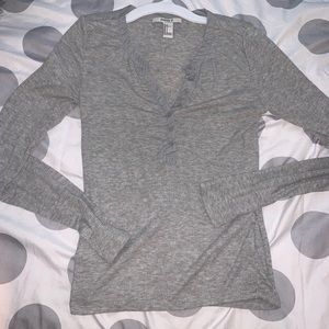Forever 21 Grey Henley